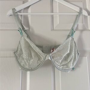 Victoria's Secret Light Green Stars Bra